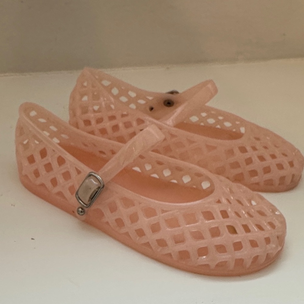 Kids Ballet Pink Jelly Shoes